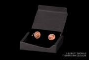 Penny cufflinks